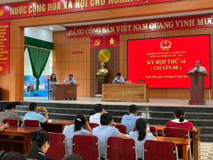 HĐND xã Nghĩa Tiến khóa XX - Kỳ họp thứ 14 (chuyên đề)